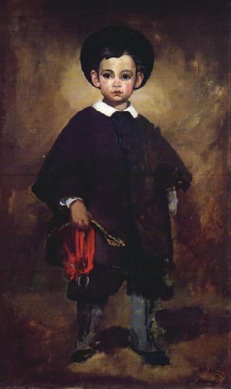 Edouard Manet Le petit Lange France oil painting art
